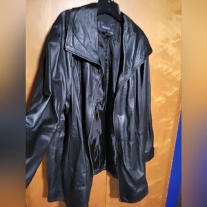 Roamans size 26/28 leather jacket